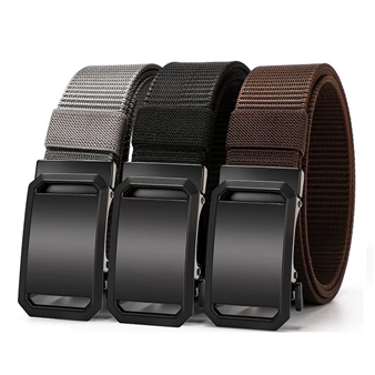GUGETI Men's Tactical Belt with Automatic Buckle 3.5CM